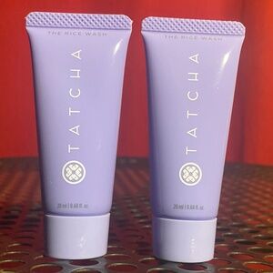 2X Tatcha The Rice Wash Travel Sz NEW